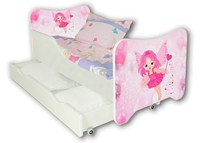 Cool beds Fairy juniorsäng med låda