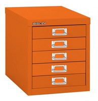 H125NL Home Multidrawer - Light Red Orange