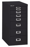 H298BNL locking multidrawer - Black