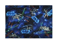 KIDS Barnmatta 95x133 Space Star Wars