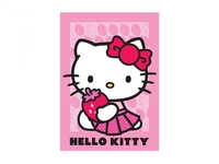 KIDS Matta 95x133 Jordgubbe Hello Kitty