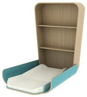 NOGA Changing Table - Aruba blue